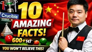 Thumbnail: Ding Junhui: Top 10 Amazing Facts About China’s Snooker Legend 🇨🇳🎱 | UK Championship Star