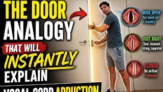 Thumbnail: 🚪 The Door Analogy That Will INSTANTLY Explain Vocal Cord Adduction‼️
