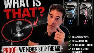 Thumbnail: The Truth About Singing: You NEVER Stop the Air During Phonation 🛑 ✋ 