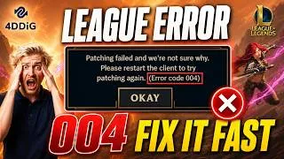 Thumbnail: League of Legends Error Code 004: 5 Fixes for Riot Client Update Errors