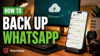 Thumbnail: How to Back Up WhatsApp Without Losing Chats | 2026 Complete Guide