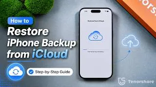 Thumbnail: How to Restore iPhone from iCloud Backup | Step-by-Step Guide 2026