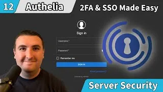 Thumbnail: How to Set Up Authelia in Docker with Traefik and CrowdSec for Secure Server Authentication