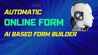 Thumbnail: Create Automatic Form with AI || Automatic Form Create with AI