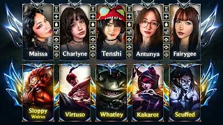 Thumbnail: Can 5 LOW ELO GIRLS beat CHALLENGERS?