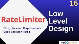 Thumbnail: Design Rate Limiter | Low level design | Full code | Interview