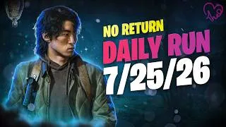 Thumbnail: No Return - Daily Run on Grounded mode as Jesse (07.25.26)
