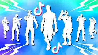 Thumbnail: 😎 All TikTok Dances With The Best Music in Fortnite! (Mask Off, Get Griddy, Rollie)