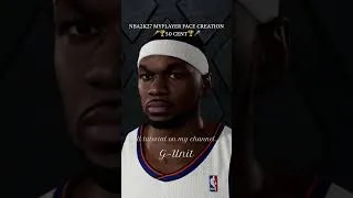 Thumbnail: NBA MYPLAYER FACE CREATION 50 CENT #xbox #ps5 #2k27
