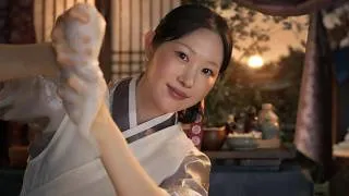Thumbnail: ASMR • Sunset Bath with Handmaiden • Fantasy Roleplay (Layered Sounds)