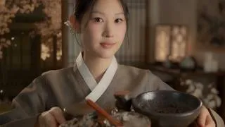 Thumbnail: ASMR • Korean Dynasty Spring Spa • Skincare Roleplay