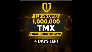 Thumbnail: TMX | Decentralized Exchange | TLP Liquidity | Get Up to One TMX Token Per Dollar Invested in TLP 4