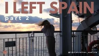 Thumbnail: I can't believe I did this // Spain to UK (moving in my camper van) - part 2