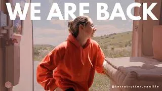 Thumbnail: we took a 7 month break // getting our van back on the road