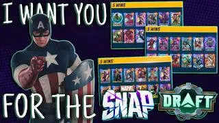 Thumbnail: I got drafted... | MARVEL SNAP DRAFT