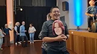 Thumbnail: Mamma Mia, Here we go again....Ashfield Town Hall, ABBA/Beatles Singalong. 