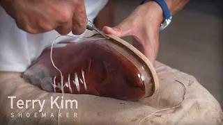 Thumbnail: Making Hand-Dyed Leather Split-Toe Derby Shoes