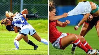 Thumbnail: Disrespectful & Dirty Plays in WOMEN's Football
