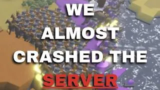 Thumbnail: We tried a NEW ROBLOX RTS game and DOMINATED (Be The King ROBLOX)