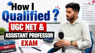 Thumbnail: Assistant Professor Selection Journey | From UGC NET to Assistant Professor | Complete Roadmap