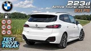 Thumbnail: 2024 BMW 223d xDrive Active Tourer 211 PS Test Drive | Fuel Consumption, Diesel & Performance