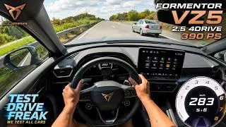 Thumbnail: 2026 CUPRA Formentor VZ5 2.5 TSI 4Drive 390 PS TOP SPEED POV Drive on AUTOBAHN No Speed Limit