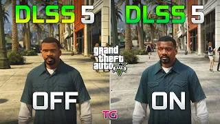 Thumbnail: DLSS 5 : ON vs OFF in GTA 5 Enhanced - Amazing Improvements | Graphics & FPS Comparison