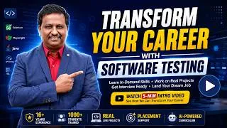 Thumbnail: |Restart Your Software Testing Career  | From Learning to Hiring in short time |
