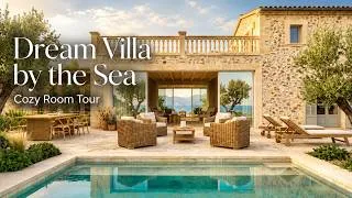 Thumbnail: Dream Mediterranean Villa by the Sea 🌊 Cozy Room Tour with 80s Nostalgic Music