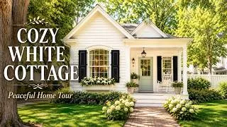 Thumbnail: Inside a Cozy White Cottage 🌿 Peaceful Home Tour with Warm Garden Ambience