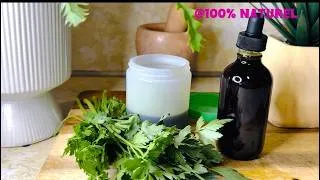Thumbnail: Parsley oil for hair #fypシ#haircare #foryou #parsleyoil