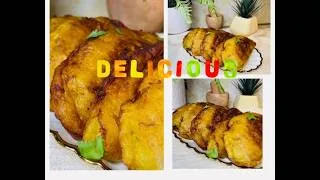 Thumbnail: Recipe empanadas (pate kifèt ak banann) wa taste paw 😋#fypシ #recipe #everyone #foryou #cooking