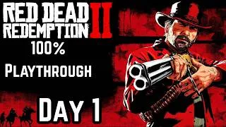 Thumbnail: My Western Nightmares Begin...And I love it! | Red Dead Redemption 2 100% Playthrough Day 1!