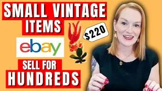 Thumbnail: 10 Small Vintage Items Selling for Hundreds on Ebay