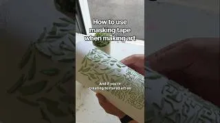 Thumbnail: Two tips on using masking tape 🎨