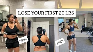 Thumbnail: Everything You Need to Know to Lose Your First 20 Pounds (Beginner Guide)