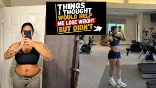 Thumbnail: Things I Thought Would Help Me Lose Weight… But Didn’t after losing 50lbs