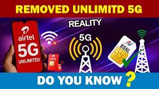 Thumbnail: Jio, Vi & Airtel Ending Unlimited 5G? | Why Airtel Removed Hotspot? | BSNL Comeback