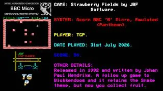 Thumbnail: Strawberry Fields - JBF Software - BBC Micro - Emulated (Pantheon) - 50 points.