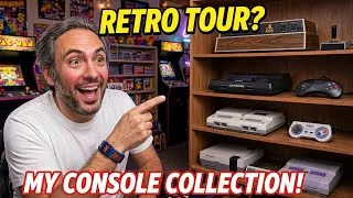 Thumbnail: Gaming cave tour!my retro consoles!