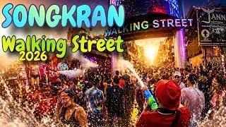 Thumbnail: Walking Street Pattaya Water WAR! 💦🔥