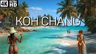 Thumbnail: Koh Chang 4K 🇹🇭 | Paradise Beach Walk with Stunning Views