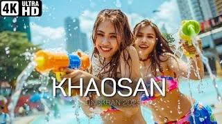 Thumbnail: 🇹🇭 THE WORLD'S BIGGEST WATER BATTLE [4K] Songkran in Bangkok 2025
