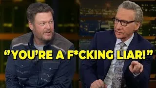 Thumbnail: Blake Shelton Kicked Off Bill Maher's Show After Fiery Clash With Bill Maher