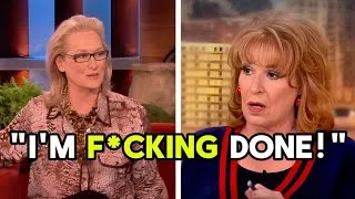Thumbnail: Meryl Streep CLASHES With Joy Behar LIVE On The View After Brutal Exchange