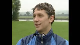 Thumbnail: England Football Team | Gary Lineker | Graham Taylor | Ian Wright | Football Training | 1991