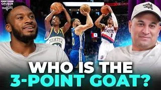 Thumbnail: Steve Novak and Thanasis Antetokounmpo debate the GOAT from THREE.