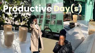 Thumbnail: Productive Day(s) in my life 🤍🎧 Living alone diaries 