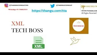 Thumbnail: XML Basics| Get Future Ready| Tech Boss 365 |Thangu Academy | XML Examples Simple Way