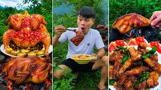 Thumbnail: Best real food ever! | Baked Eggs, Whole Fried Chicken | Tiktok Funny Videos